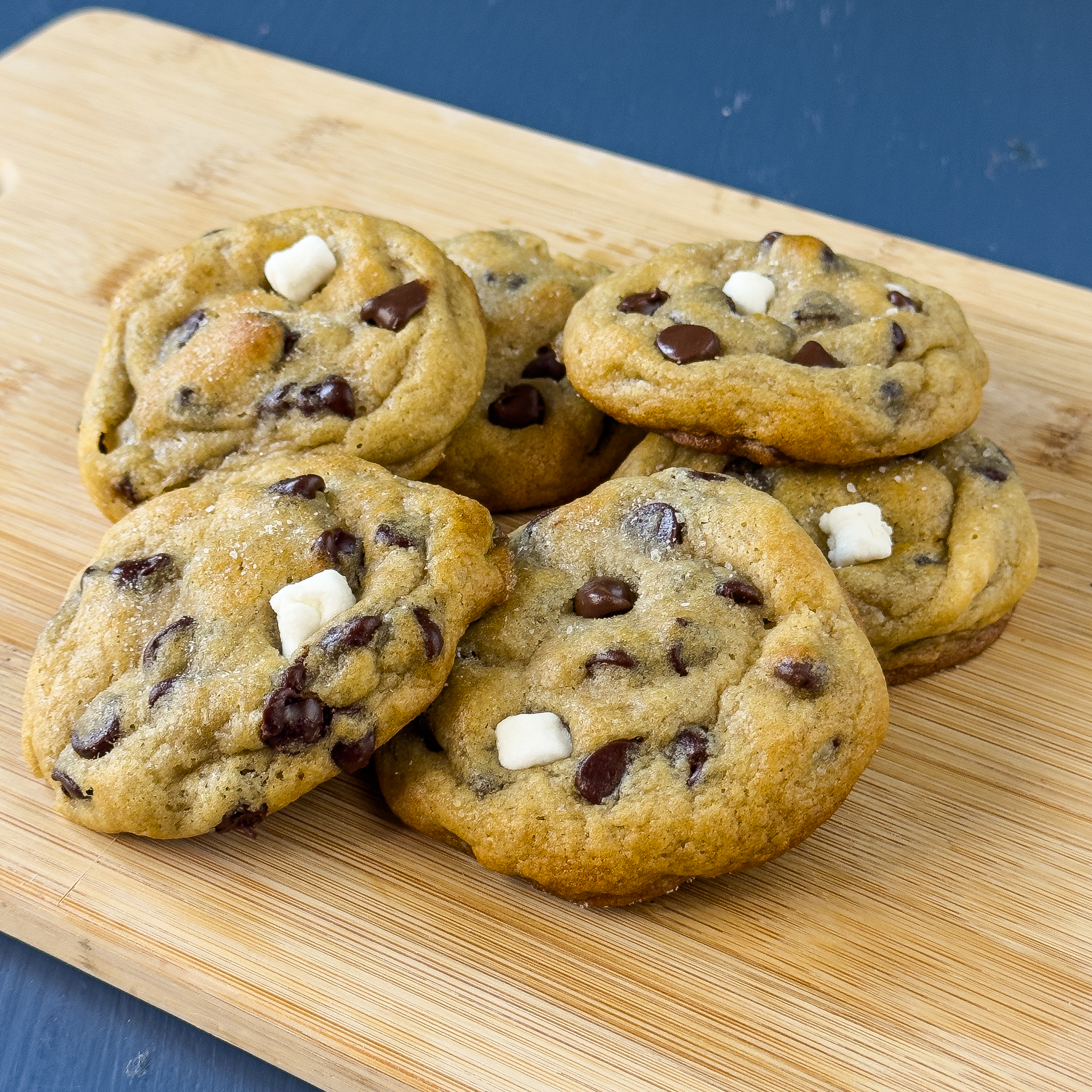 Choco-Chip Marshmallow Cookies
